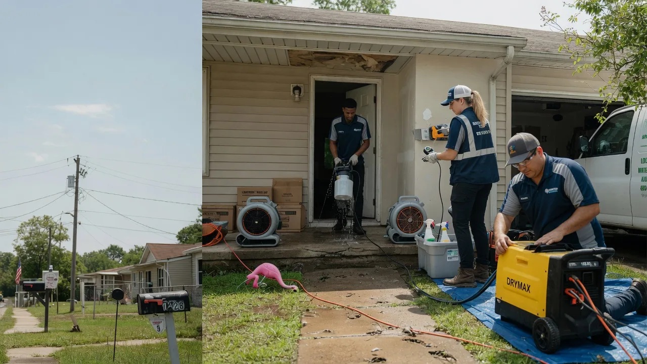 Storm Damage Water Removal in Springfield, TN near me